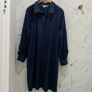 Chico’s flourette knee-length dress